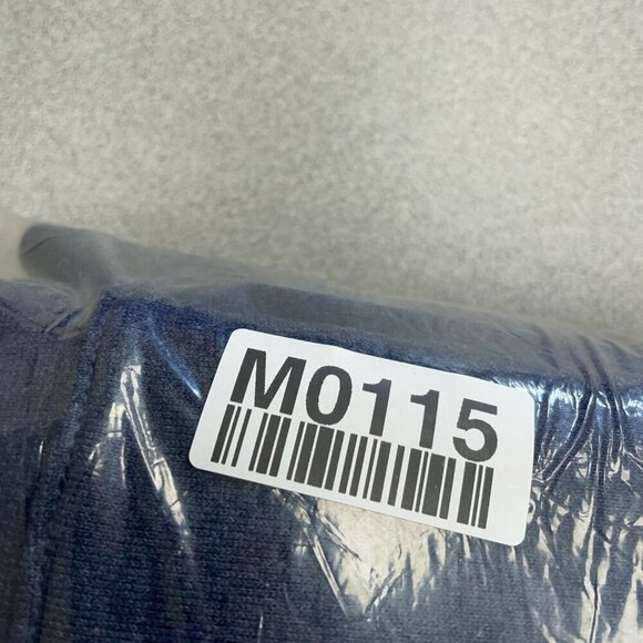 NWT CAT Mens Blue Hoodie Sweatshirt L Embroidered Logo Workwear M0115 - Picture 8 of 8